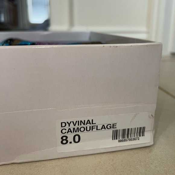 Steve Madden DYVINAL MULTI-COLORED RHINESTONE PLATFORM HEELS - Picture 4 of 4